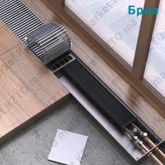 Внутрипольный конвектор KZTO Бриз 300х100х1600